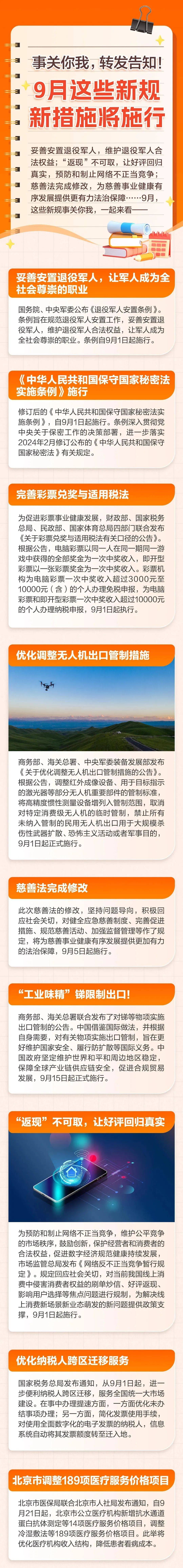 9月新规来了重磅来袭！九月新规来了，你需要知道的一切